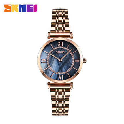 Ultra Thin Simple Couples Watches Stainless Steel Strap Watch Men and Women Quartz Watches