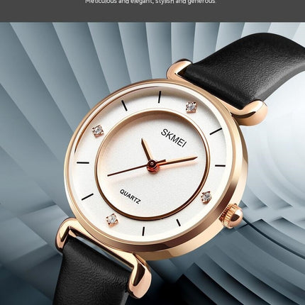 Fashion Women Wrist Watch, Lady Quartz Watches Waterproof Analog Watches for Student