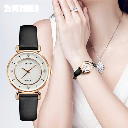 Fashion Women Wrist Watch, Lady Quartz Watches Waterproof Analog Watches for Student
