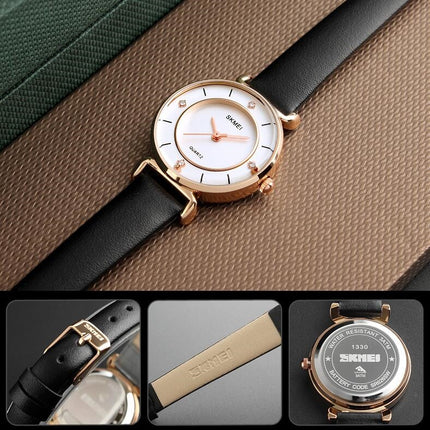 Fashion Women Wrist Watch, Lady Quartz Watches Waterproof Analog Watches for Student