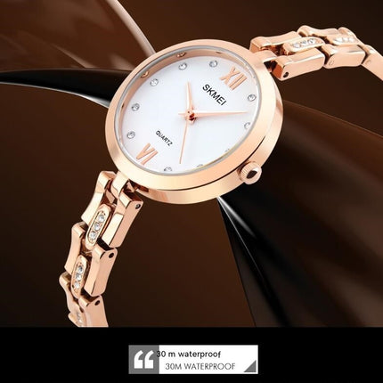 Women's Waterproof Fashion Diamond Watches Analog Quartz Watch