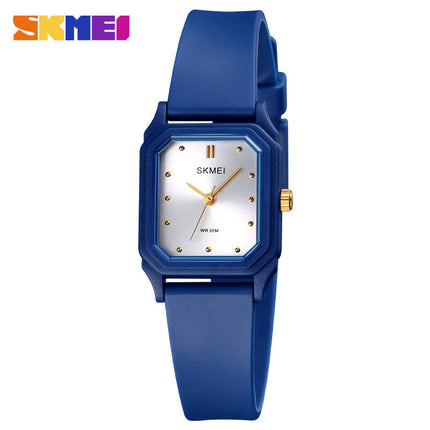 Women Wrist Watch, Square Quartz Waterproof Ultra-Thin Analog Watches for Girls Students