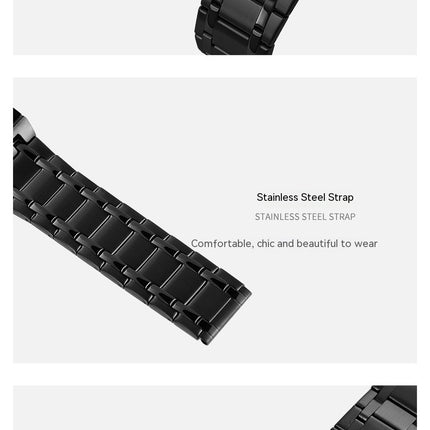 Square Watches for Men with Date Quartz Movement Waterproof Wrist Watch