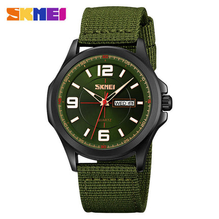 Men's Fashion Watch Luminous Analog Quartz Waterproof Casual Wristwatch