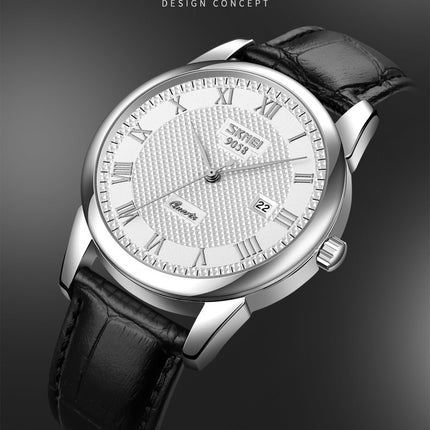 Couple Watches Men Women Waterproof Date Analog Quartz Watch