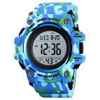 Light blue camouflage