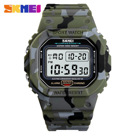 Men's Digital Watch Waterproof Sports Wrist Watches for Men with Stopwatch, Alarm