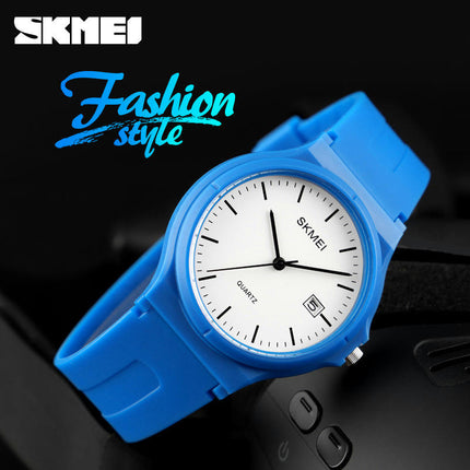Waterproof Sports Analog Female Watches, Students Glowing Easy to Read Dial Wristwatch