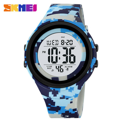 Men Digital Sports Watch Electronic Sport Watch Multi-Function Waterproof Watch