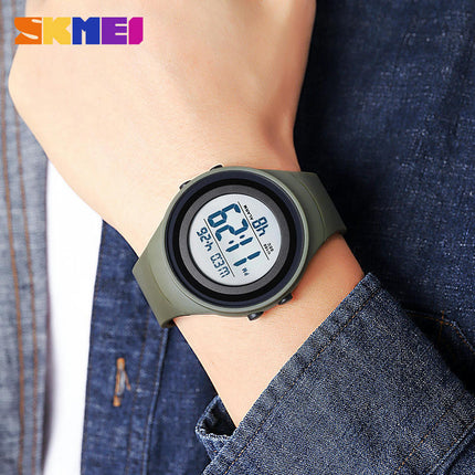 Men Digital Sports Watch Electronic Sport Watch Multi-Function Waterproof Watch