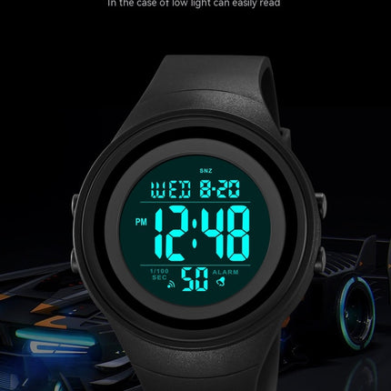Men Digital Sports Watch Electronic Sport Watch Multi-Function Waterproof Watch