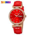 Rose Gold Shell - Red Belt
