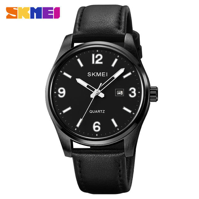 Men's Watches with Calendar, Business Casual Quartz Waterproof Watch