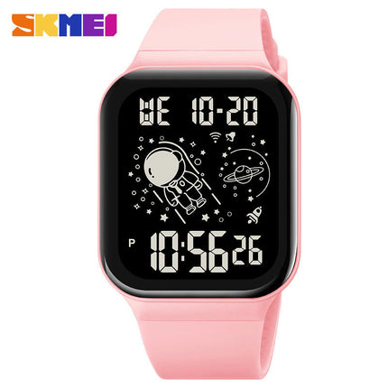 Men Multi-Function Waterproof Watch LED Digital Square Watches