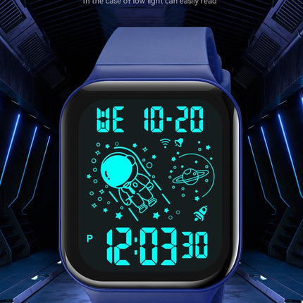 Men Multi-Function Waterproof Watch LED Digital Square Watches