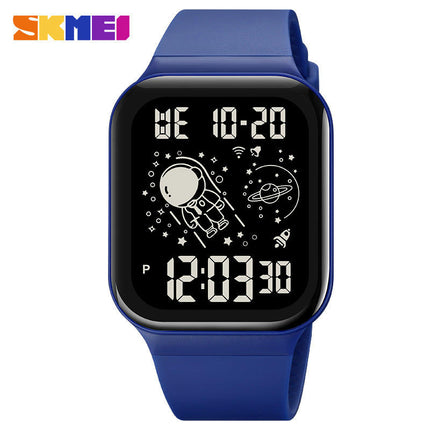 Men Multi-Function Waterproof Watch LED Digital Square Watches