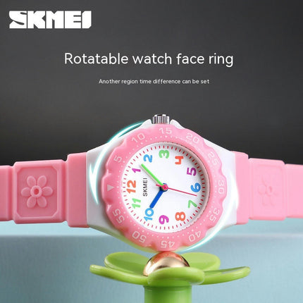 Kids Watch Waterproof Cute Cartoon Girls Wrist Watch for Little Child Time for Children