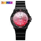 Black case pink dial