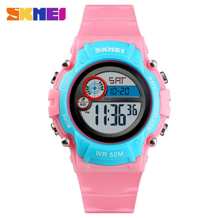 Kids Watch, Waterproof Sports Digital Watches for Boys Girls with Colorful LED Light