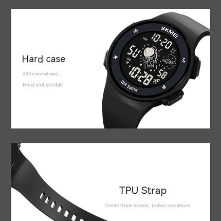 Digital Student Watches Waterproof Electronic LED Wristwatch Sport