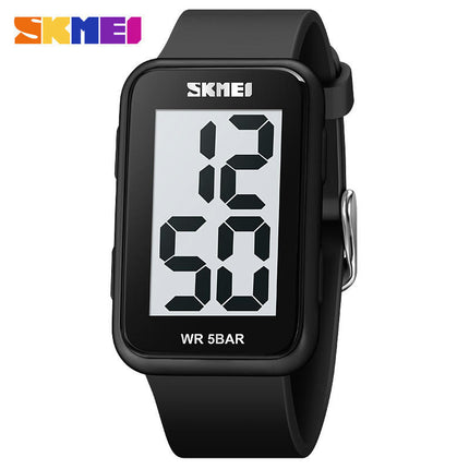 Digital Rectangular Watch Waterproof LED Luminous Outdoor Sports Watch