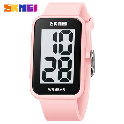Digital Rectangular Watch Waterproof LED Luminous Outdoor Sports Watch