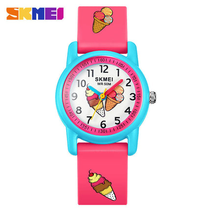 Kids Analog Watch, Waterproof Toddlers Digital Watch Cute Cartoon Watches