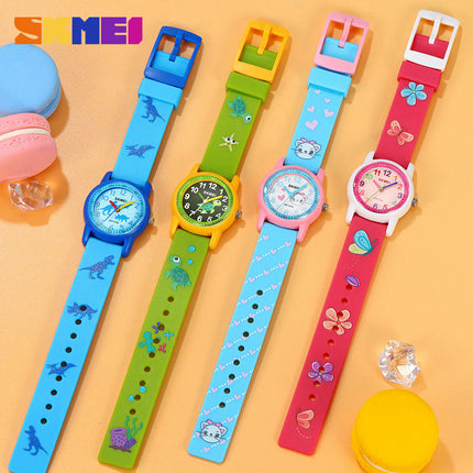 Kids Analog Watch, Waterproof Toddlers Digital Watch Cute Cartoon Watches