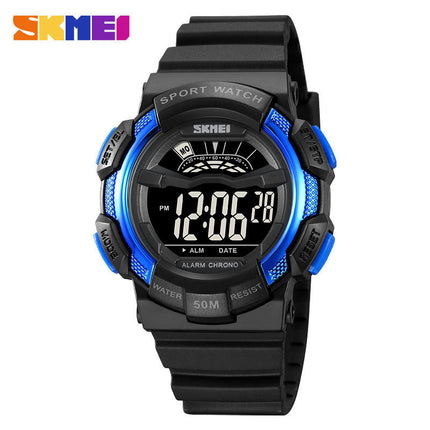 Kids Watches Digital Outdoor Sport Waterproof Electrical LED-Lights Watches with Luminous
