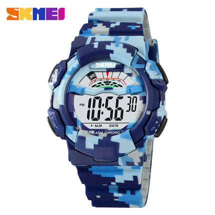 Kids Watches Digital Outdoor Sport Waterproof Electrical LED-Lights Watches with Luminous