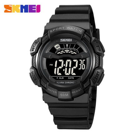 Kids Watches Digital Outdoor Sport Waterproof Electrical LED-Lights Watches with Luminous
