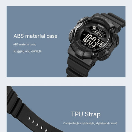 Kids Watches Digital Outdoor Sport Waterproof Electrical LED-Lights Watches with Luminous