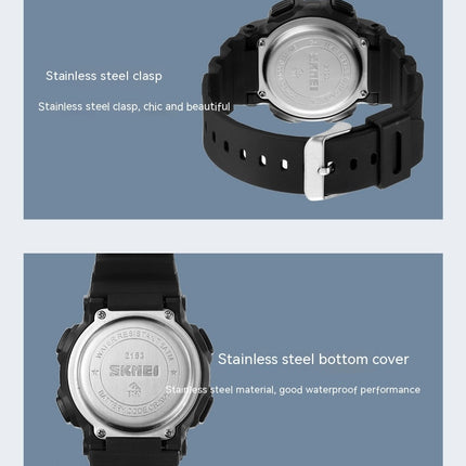 Kids Watches Digital Outdoor Sport Waterproof Electrical LED-Lights Watches with Luminous