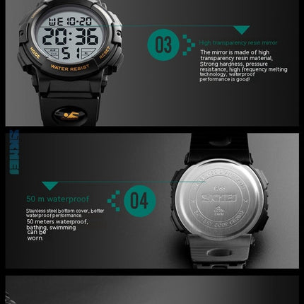Kids Digital Watch, Waterproof Electrical Watch Multifunctional Watches