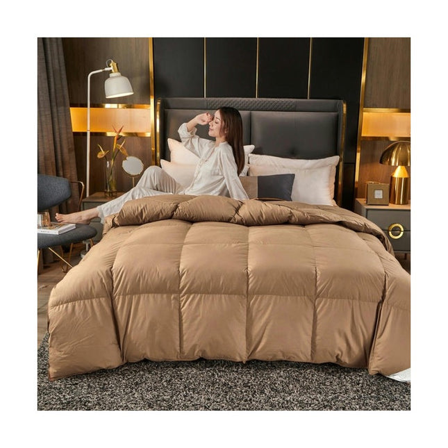 Quilt For All Season Goose Feather Down Comforter King Down Duvet,Soft Warm Duvet Quilt 2