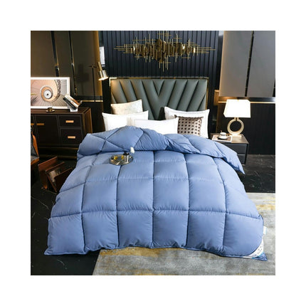 White Goose Feathers Down Comforter Duvet Insert - Ultra-Soft All Season Down Comforter 1