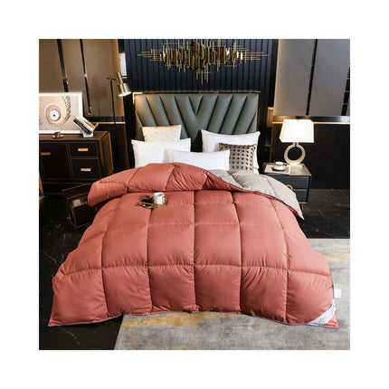 White Goose Feathers Down Comforter Duvet Insert - Ultra-Soft All Season Down Comforter 1