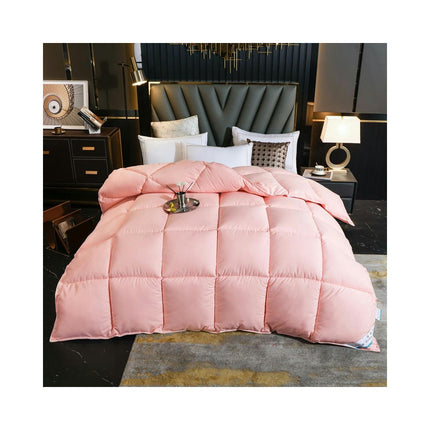 White Goose Feathers Down Comforter Duvet Insert - Ultra-Soft All Season Down Comforter 1