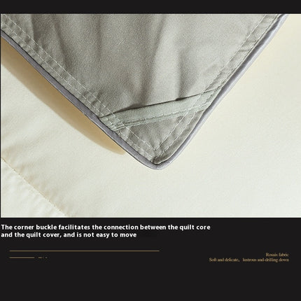 White Goose Feathers Down Comforter Duvet Insert - Ultra-Soft All Season Down Comforter 1
