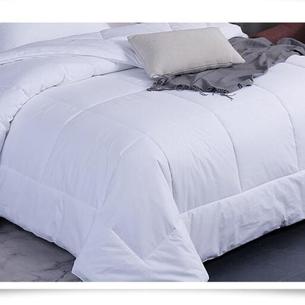 Cotton Quilt Thickened Comforter Duvet Quilt- White Comforter All Season King Quilt