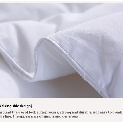 Cotton Quilt Thickened Comforter Duvet Quilt- White Comforter All Season King Quilt