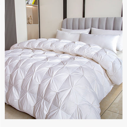 Winter Quilt Feather Goose Comforter Cotton Quilt Soft and Warm Duvet Quilt for All Season