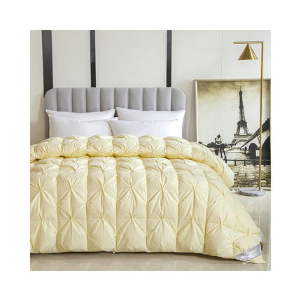 Winter Quilt Feather Goose Comforter Cotton Quilt Soft and Warm Duvet Quilt for All Season
