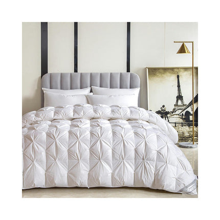 Winter Quilt Feather Goose Comforter Cotton Quilt Soft and Warm Duvet Quilt for All Season