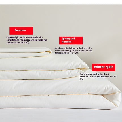Comforter Cotton Bedding Comforter for All Season, Lightweight & Comfortable Bed Comforter