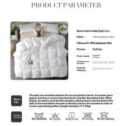 Soft Comforter-Down Alternative Comforter-Lightweight Fluffy Breathable Down Quilt For All Season