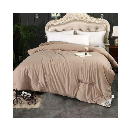 Soft Silk Quilt Breathable Silk Comforter Warmth for Winter Quilt for Queen Comforter 1