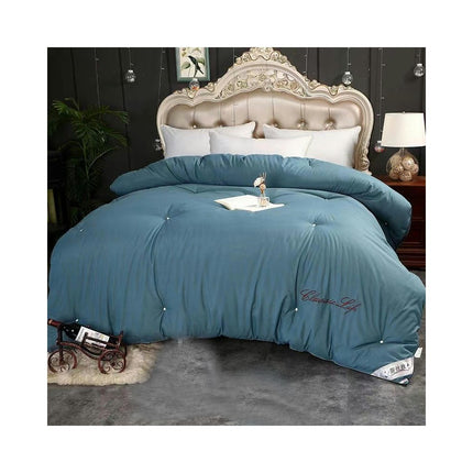 Soft Silk Quilt Breathable Silk Comforter Warmth for Winter Quilt for Queen Comforter 1