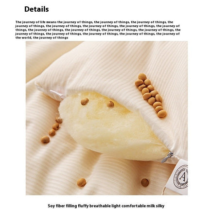 Cotton Comforter Soft Warmth for Winter Queen Quilt- Breathable Comforter For All Season