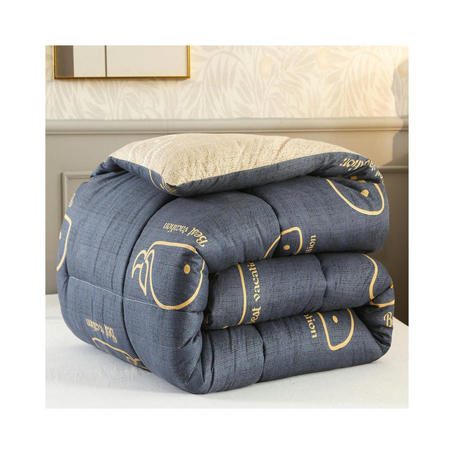 Soft Comforter Duvet Insert -Lightweight Comforter Fluffy Reversible Breathable Microfiber Comforter 1